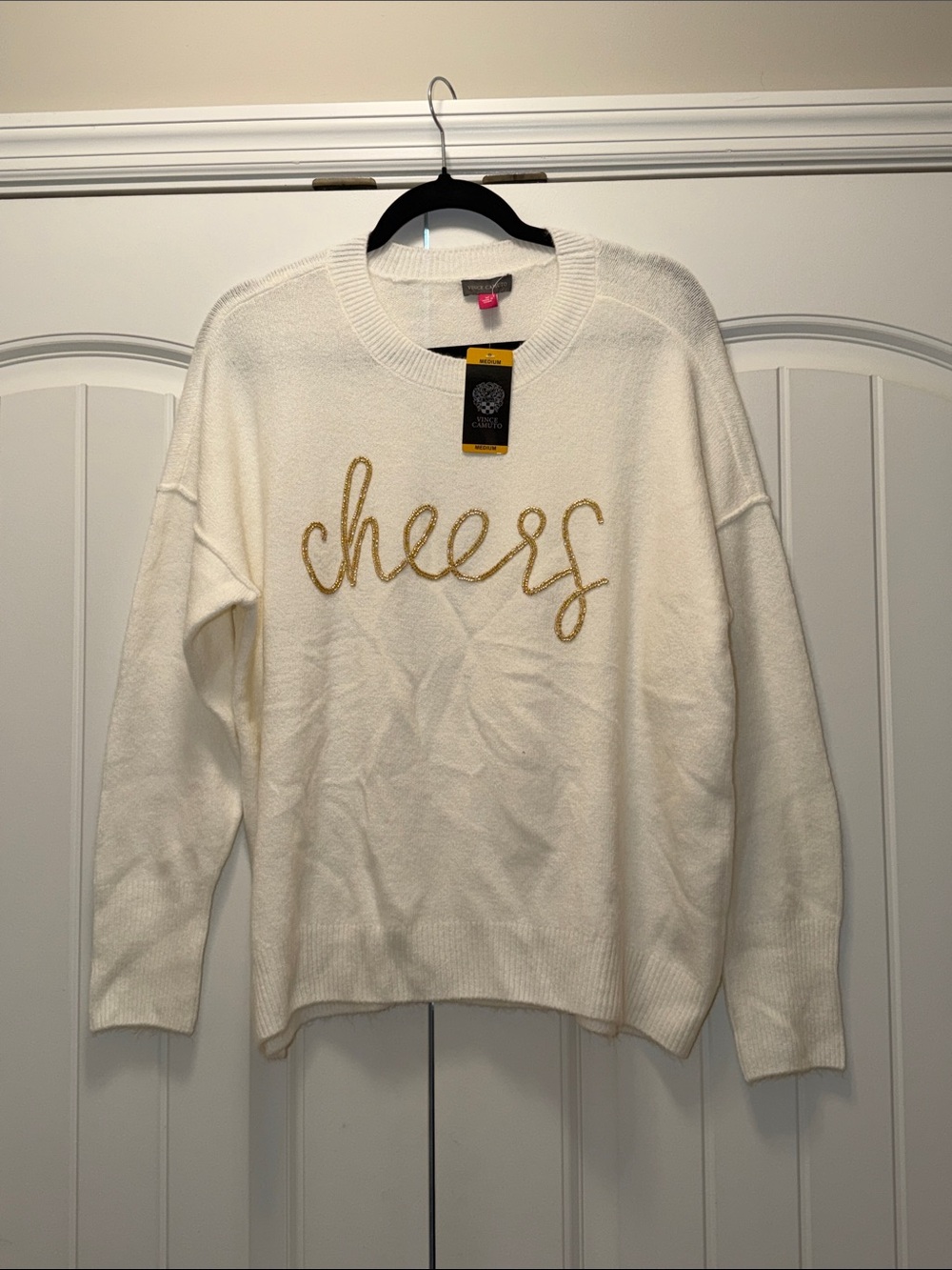Vince Camuto Cheers Sweater Medium NWT